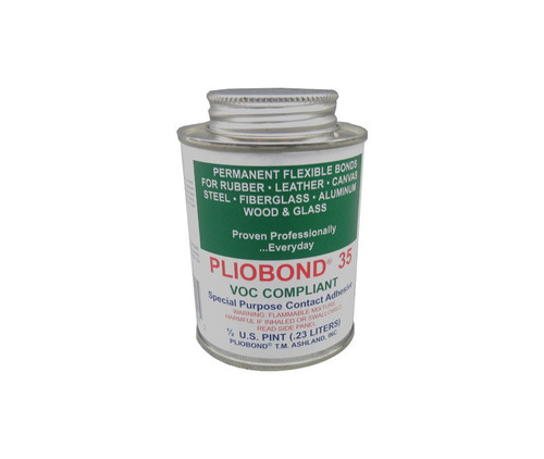 PLIOBOND® 35 LV Tan VOC Compliant Special Purpose Contact Adhesive - 1/2 Pint Brush-Top Can