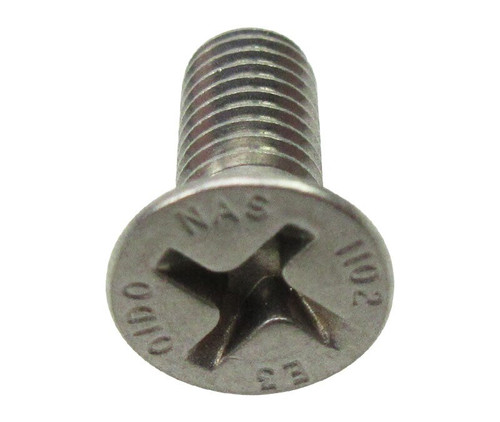 National Aerospace Standard NAS1102E3-8 Stainless Steel Screw, Machine - 25/Pack