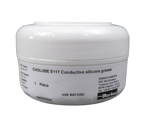 CHO-LUBE® E117 Beige Electrically Conductive Grease - 200 Gram Plastic Pot