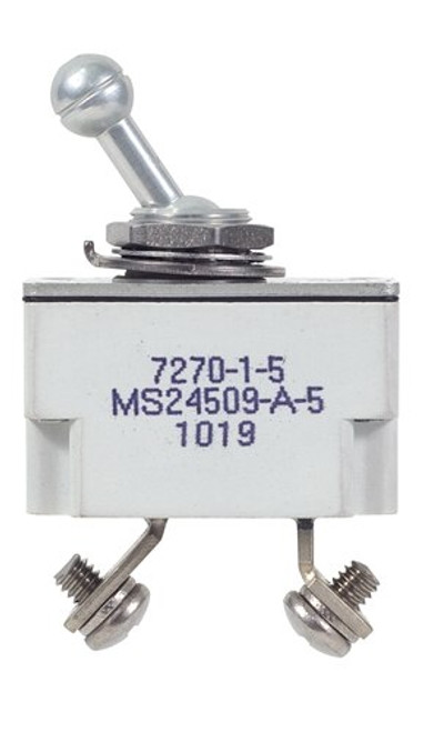 KLIXON® 7270-5-5 Circuit Breaker Toggle Switch - 5 AMP