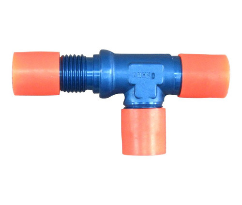 Aeronautical Standard AN804-6D Aluminum Tee, Tube Aeronautical Standard AN804-6D Aluminum Tee, Tube