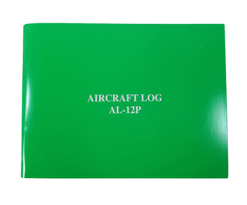 APR Industries AL-12P Green Softcover Aircraft Logbook