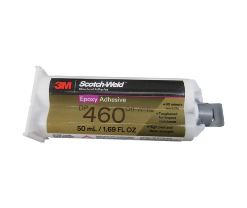 3M™ 638060-08998 Scotch-Weld™ DP-460 Off-White Epoxy Adhesive - 50 mL Cartridge