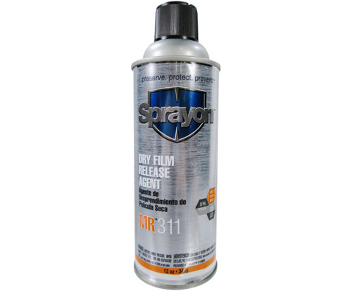 Sprayon® MR™311 Dry Film Release Agent - 12 oz Aerosol Spray Can