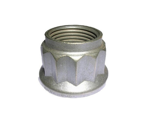 National Aerospace Standard NAS1805-7 Steel Nut, Self-Locking, Extended Washer, Double Hexagon - 10/Pack