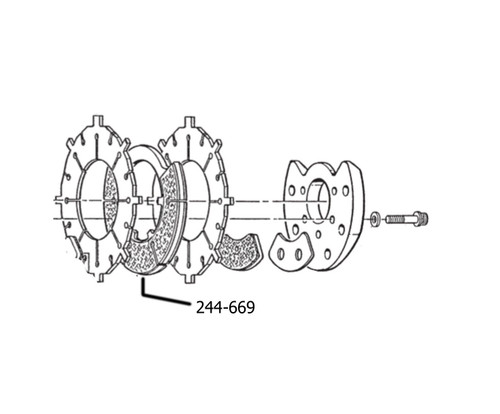 GOODRICH 244-669 Carrier Lg