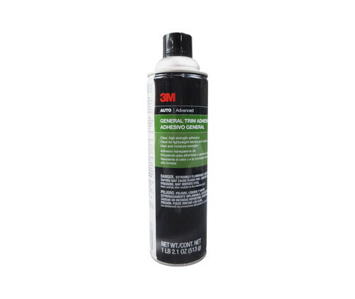 3M™ 051135-08088 Transparent 08088 General Trim Adhesive - 513 Gram (18.1 oz) Aerosol Can