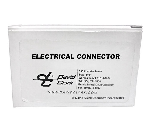 David Clark 13265P-02 Connector Plug 8 Conductor Male