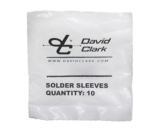 David Clark 40688G-19 Solder SLV 13279P-01 -Pack of 10