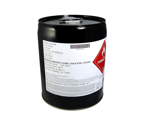 Federal Specification A-A-59107B Toluene - 5 Gallon Pail Federal Specification A-A-59107B Toluene - 5 Gallon Pail