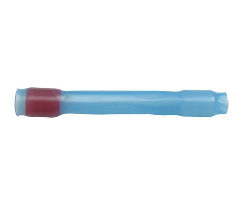 TE Connectivity D-436-0096 Transparent Red Solder Sleeve Shield Terminator Polyvinylidene Fluoride - 100/Pack