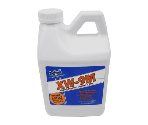 GRANITIZE™ Aviation XW-9M Aircraft Fast Wax & Dry Wash - 1/2 Gallon Jug