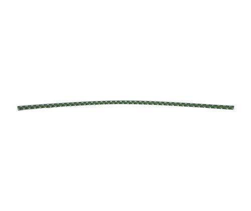 Military Specification M22529/2-6C-85 Green/Gray Composite Edging Grommet - 12.75" Cut Length