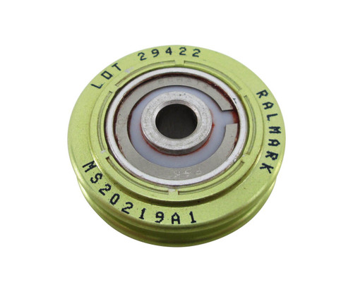 Military Standard MS20219A1 Aluminum Metalic Sheave Pulley, Groove