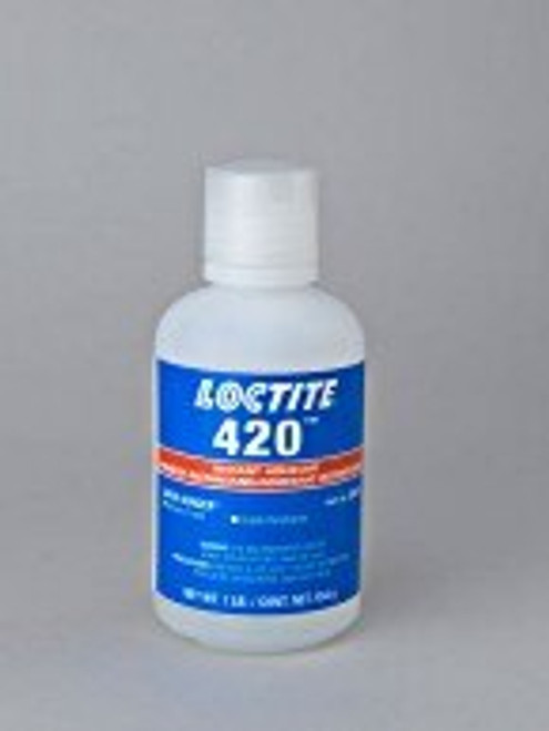 Henkel 42061 LOCTITE® 420™ SUPERBONDER® Transparent Instant Adhesive - 454 Gram (1 lb) Bottle