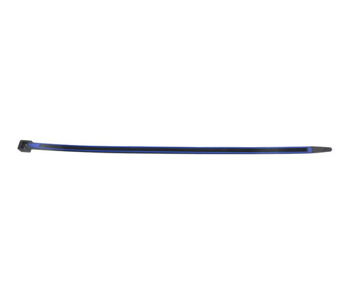 Grip Lock Ties™ GLT2912BKBUHB100 Blue Nylon 12.35" Rubber-lined Releasable & Reusable Cable Ties - Pack of 100