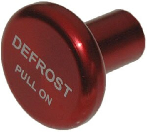 McFarlane Aviation 6277RD FAA-PMA Red Round Defrost Knob