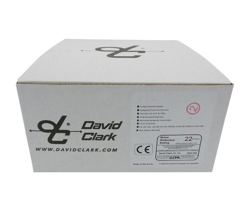 David Clark 12952G-06 Belt Station Low Impedance Headset - 50/Pack