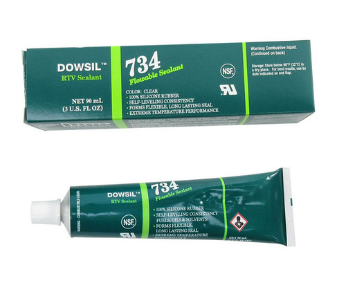 DOWSIL™ 734 Clear Flowable Sealant - 90 mL (3 oz) Tube