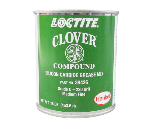 Henkel 39413 LOCTITE Clover Gray Grade B / 240 Grit Silicon Carbide Valve  Grinding Compound - 1 lb Can at
