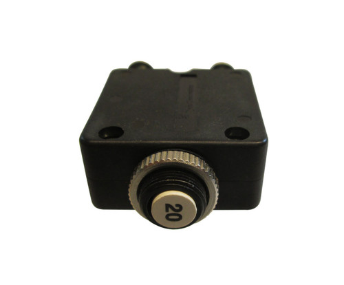 Potter & Brumfield W58-XC4C12-A20 Push to Reset Thermal Circuit Breaker - 20 AMP Potter & Brumfield W58-XC4C12-A20 Push to Reset Thermal Circuit Breaker - 20 AMP