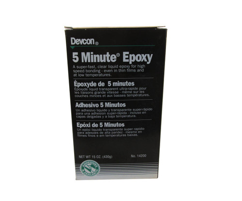 Devcon® 14200 5 Minute® Epoxy Rapid-Cure General-Purpose Adhesive - 15 oz Kit