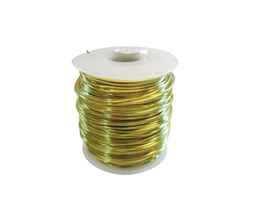 Malin 26-0401-001S CDA 260 Soft Brass 0.0401" ASTM B134 Spec Breakaway Wire (1 lb Roll)