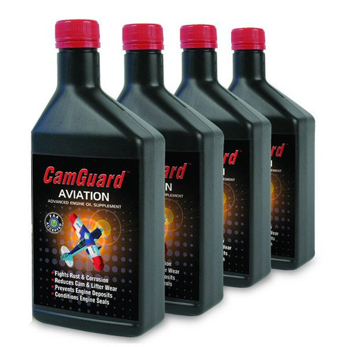 CamGuard™ Aviation Engine Oil Supplement - 4 Bottle/Pack CamGuard™ Aviation Engine Oil Supplement - 4 Bottle/Pack