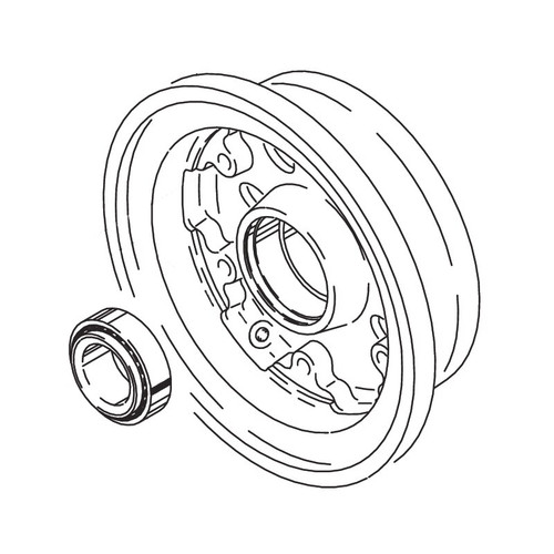 Cleveland Wheel & Brake 162-18000 Outer Wheel Half Assembly