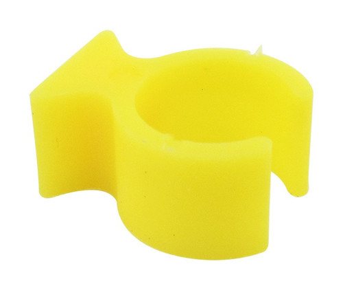 Paco Plastics S4933959-503 FAA-PMA Yellow Circuit Breaker Lockout Ring without Tag Paco Plastics S4933959-503 FAA-PMA Yellow Circuit Breaker Lockout Ring without Tag