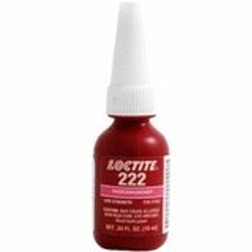 Henkel 21463 LOCTITE® 222™ Purple Low Strength Threadlocker - 10 mL (0.34 oz) Bottle