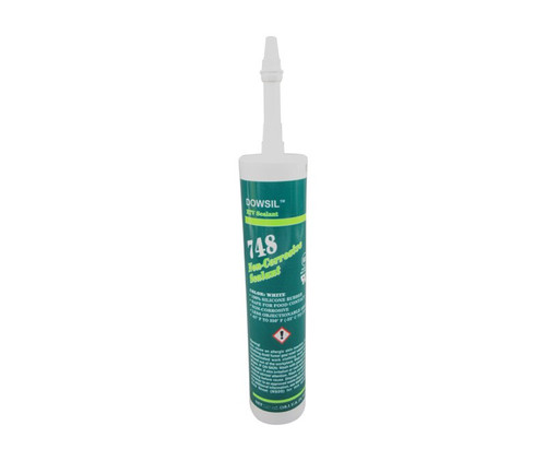 DOWSIL™ 748 White Non-Corrosive Sealant - 300 mL (10.1 oz) Cartridge