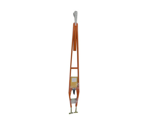 Brackett TR-34C Orange 7' 8" to 8'-8" Telescoping Length 14,000 lbs. Capacity Universal Towbar with 3/4" Hole Clevis Hitch