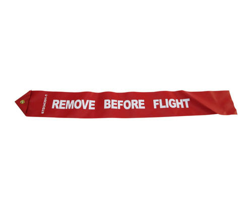 San Antonio 67D34391-1 Red 24" Remove Before Flight Warning Streamer