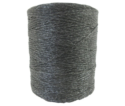 Military Specification A-A-52081-E-3 Black Polyester/Vinyl Finish Tape, Lacing & Tying Cord - 500 Yard Spool