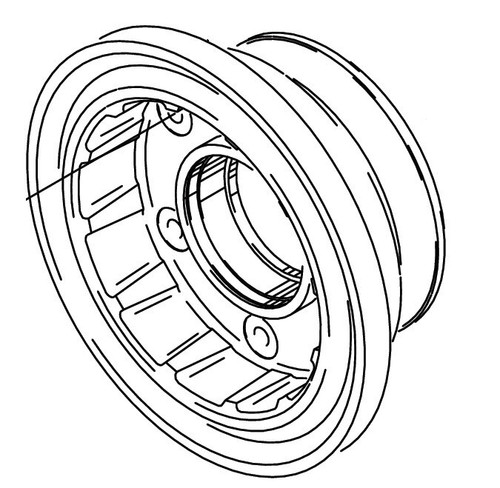 Cleveland 162-19903 Outer Wheel Half Assembly