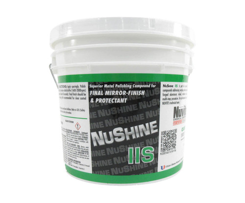 Nuvite PC220210LB Nushine II Grade S Final Finish Only Aircraft Metal and Paint Polish - 10 lb Pail