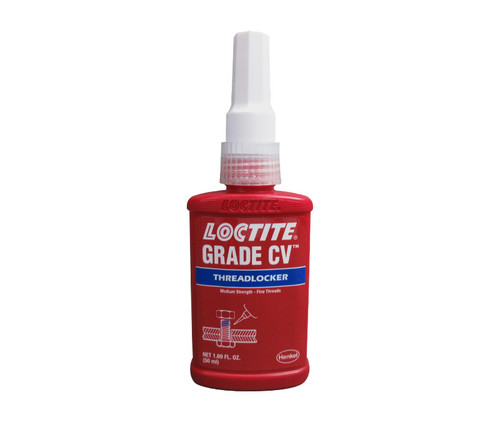 Henkel 08331 LOCTITE® Letter Grade CV (083) Blue Medium Strength Threadlocker - 50 mL (1.69 oz) Bottle