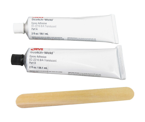 3M™ 048011-98654 Scotch-Weld™ EC-2216 B/A Translucent Epoxy Adhesive - 4 oz Kit