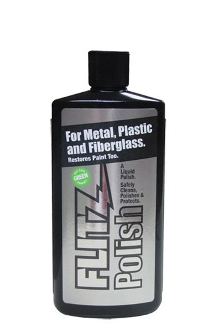 FLITZ® LQ 04587 Metal, Plastic And Fiberglass Liquid Polish - 7.6 oz Bottle