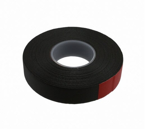 TE Connectivity 605980-1 Black Silicone Cable Accessories Tape - 0.75" x 30' Roll