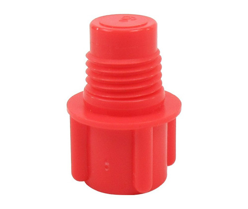 PPG® Semco® 234411 Red Plastic 1/4" NPT Female Orifice Threaded TC-Seal