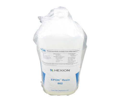 Hexion EPON™ 862 Yellow Low Viscosity Liquid Epoxy Resin - Gallon Jug