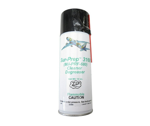 Zip-Chem® 010938 Sur-Prep® 3160 Petroleum Solvent Cleaning Compound - 12 oz Aerosol Can