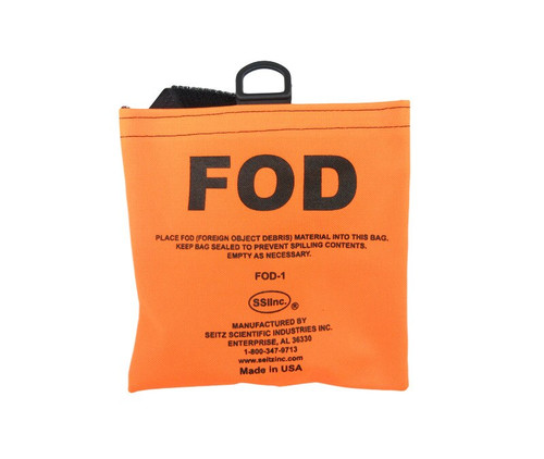 Seitz Scientific FOD-1 Fluorescent Orange FOD Bag with 58" Belt