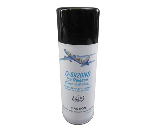 Zip-Chem® 002081 Aero-Lube™ D-5920 NS Clear Silicone Grease - 12 oz Aerosol Can