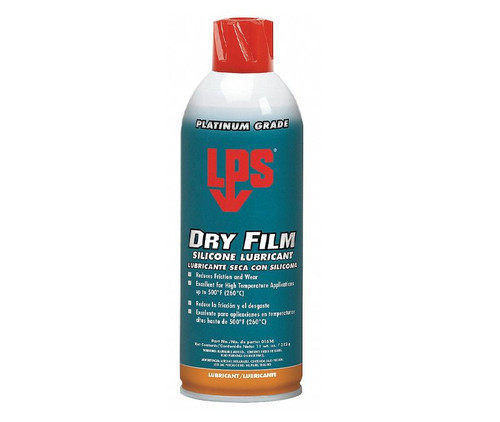 LPS® 01616 Clear Dry Film PTFE Silicone Lubricant - 12 oz Aerosol Can