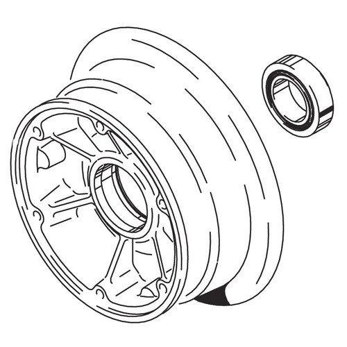 Cleveland Wheel & Brake 162-10700 Outer Wheel Half Assembly