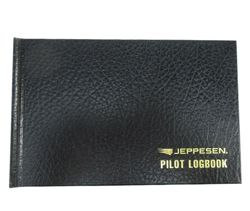 Jeppesen 10001315 Black Hardcover Private Pilot Logbook