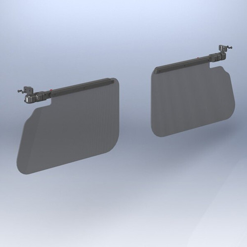 Rosen RGT-300-2 American General Model AA1 thru AG-5B NSA Windshield Mount FAA-STC'd Complete Sunvisor System Kit